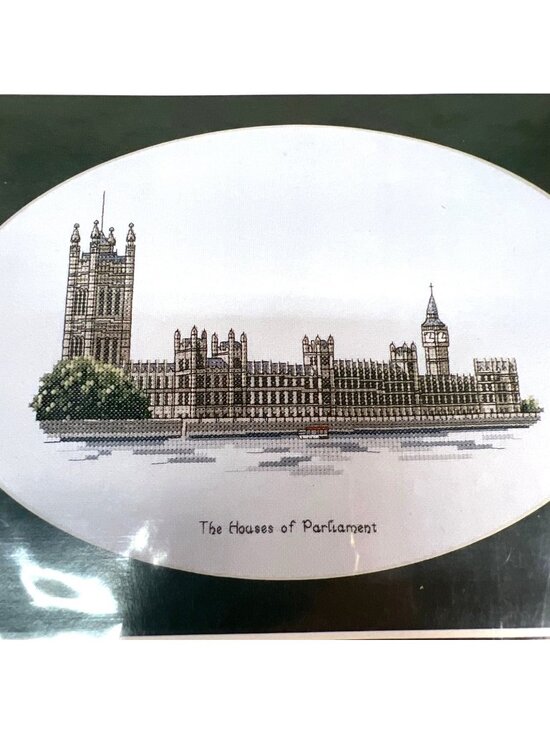 Heritage Stitchcraft Other - The Houses Of Parliament Cross Stitch Chart Kit By Susan Ryder Heritage